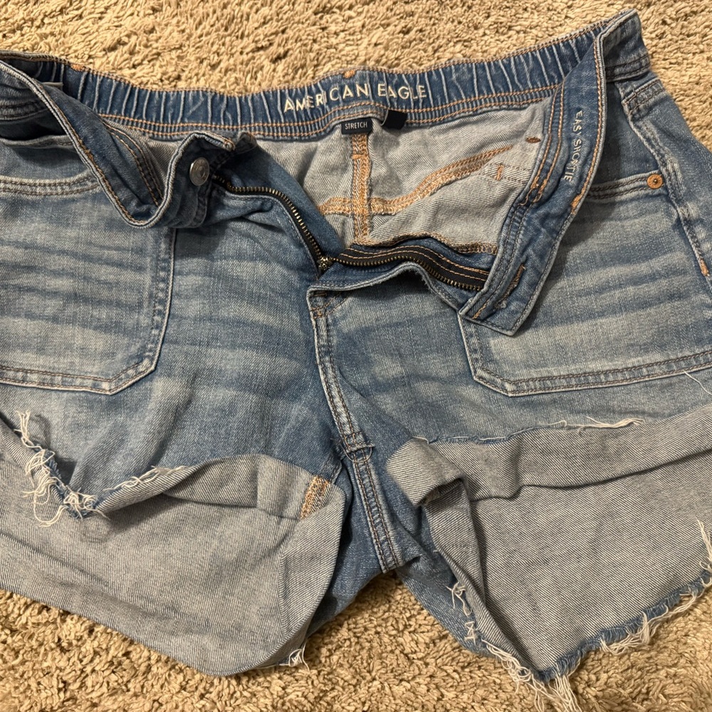 American Eagle Outfitters Blue Denim Shorts